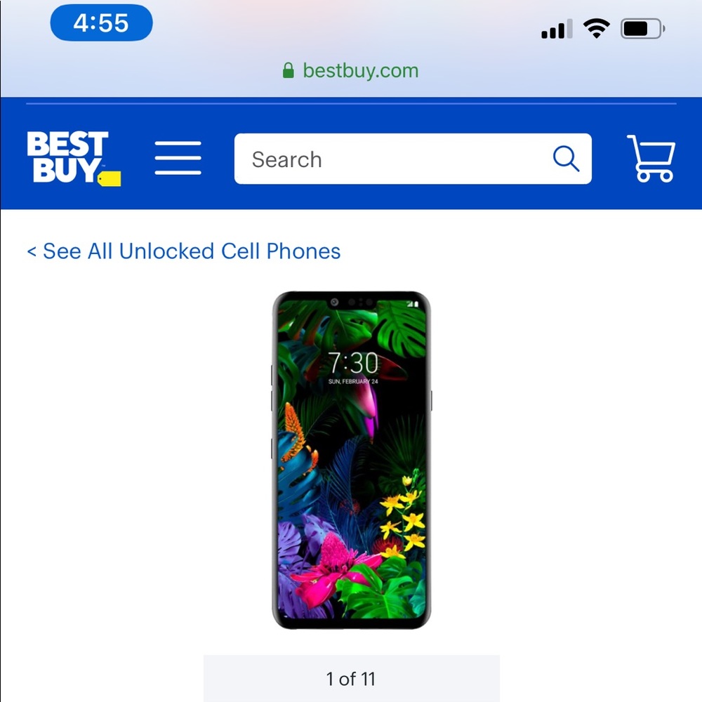 LG G8 unlocked for any carrier